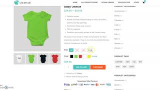Example: Baby Grow Product Designer screenshot 3