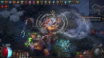 POE 3.19 Volatile Dead - CwC - Cyclone // T16 Atoll Map Showcase // Deathless