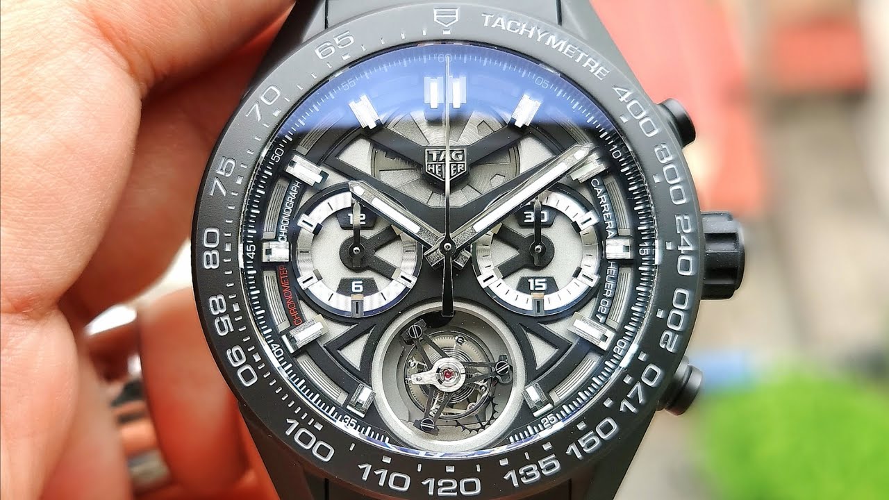 Quá Đẹp & Khỏe] Tag Heuer Carrera Tourbillon Chronograph 45mm   | ICS Authentic - YouTube