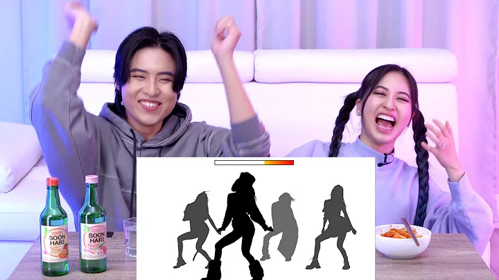 Playing K-pop Drinking Games (Ellen vs. Brian) wit...