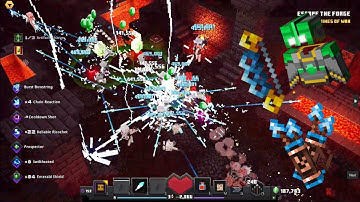 [Minecraft Dungeons] Thundering Quiver Emerald Immunity Roll Build