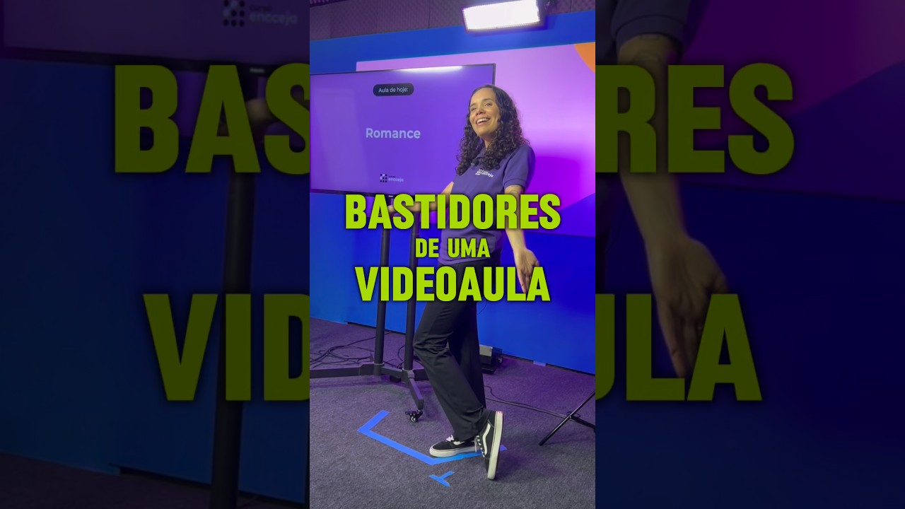 🎬 BASTIDORES DE UMA VIDEOAULA!