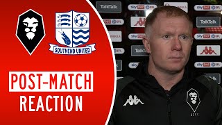 🗣 PAUL SCHOLES | Salford City 3-0 Southend United post-match interview