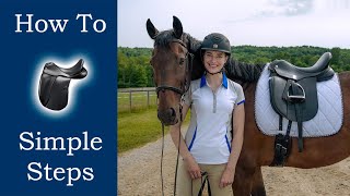 How To Saddle A Horse English