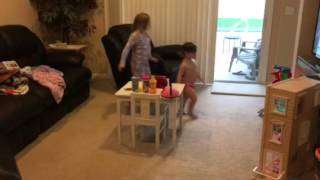 Girls dancing