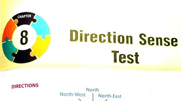 Chapter 8 Direction Sense Test, Class 4 Sof Olympiad Reasoning