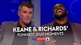 Roy Keane and Micah Richards
