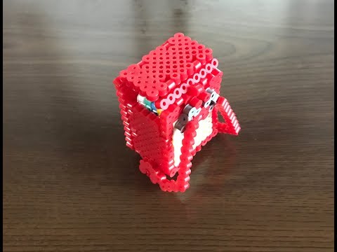 アイロンビーズ ランドセル 図案 立体 作り方 パーラービーズ A School Bag 3d Perlerbeads Youtube