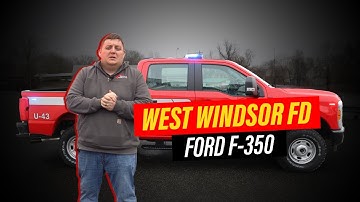 West Windsor FD | Ford F-350 | Fire Utility Vehicle by 10-75 Emergency Vehicles