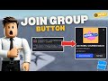How to Make a "Join Group" Button in Roblox Studio (2025) - In-Game Prompt!
