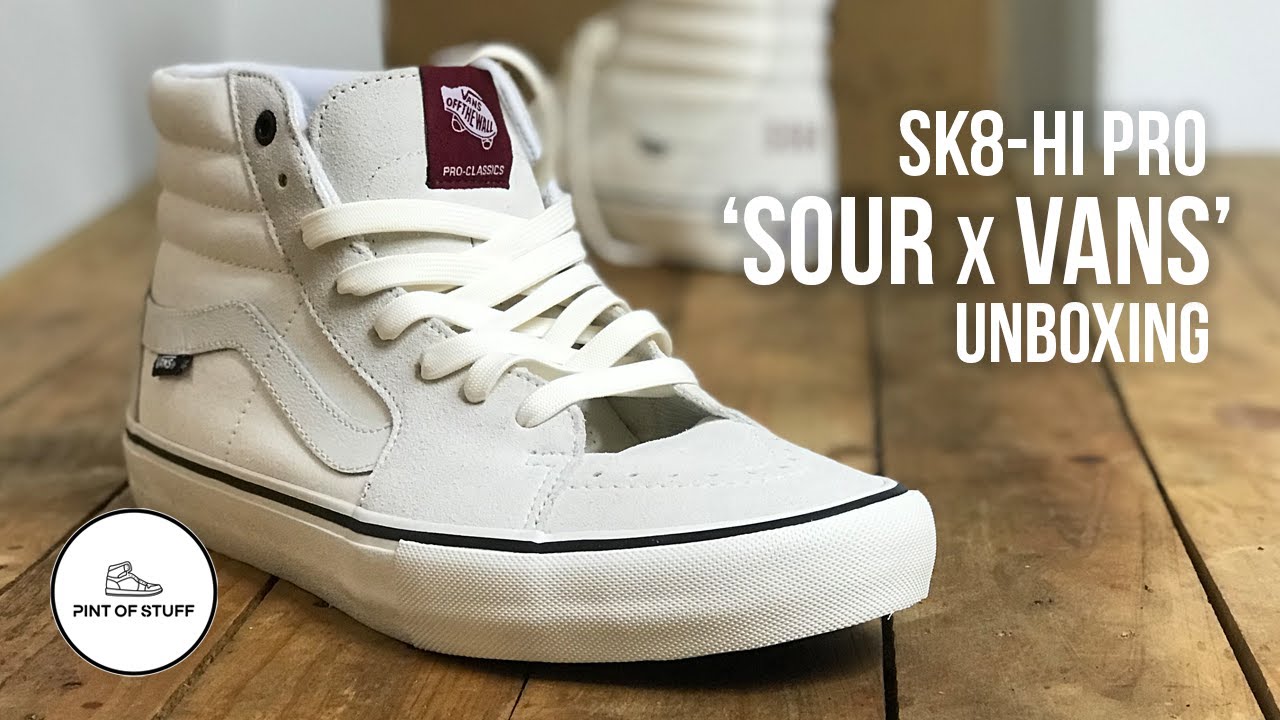 vans sk8 hi unboxing