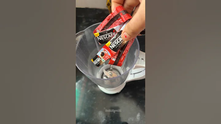 Cold Coffee asmr #asmr  #coldcoffee  #asmrsounds #shorts