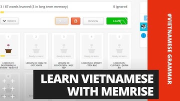 Learn Vietnamese With Memrise | Learn Vietnamese With SVFF