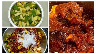 एकदम नया और यूनिक कच्चे आम का चटखारेदार स्वादिष्ट अचार | Aam ka Tasty achar recipe