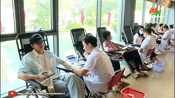 Gần 400 đơn vị máu đã được hiến tặng