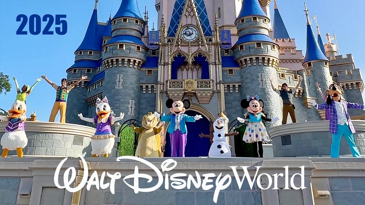 Let The Magic Begin Welcome Show 2025 Magic Kingdom | Walt Disney World 4K