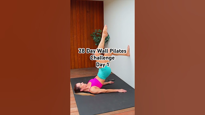 28 Day Wall Pilates challenge - Day 1 #wallpilates