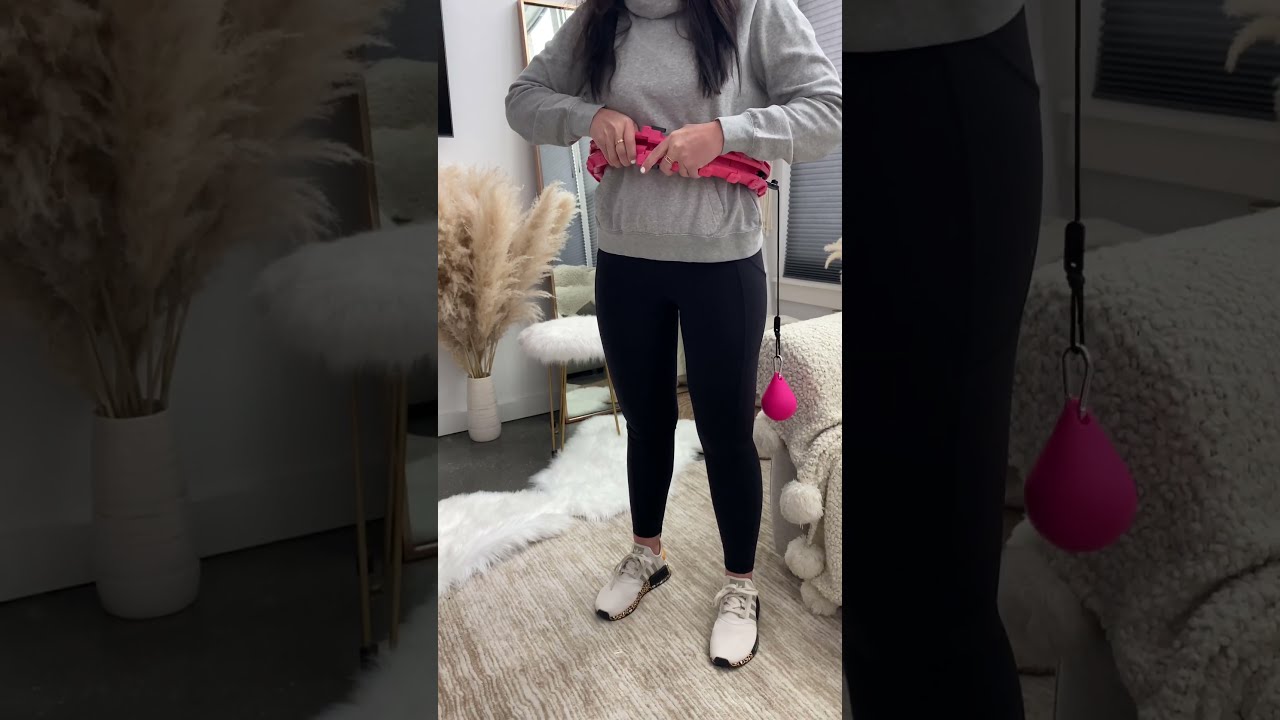At Home Workouts Weighted Hula Hoop To Strengthen Your Core