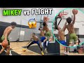 Flight CALLS OUT Mikey Williams & Then Gets DUNKED ON! Insane 1 vs 1 Battle BEFORE JUNE! 👀