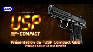 Impulse101 - Tokyo Marui USP Compact (GBB) Overview