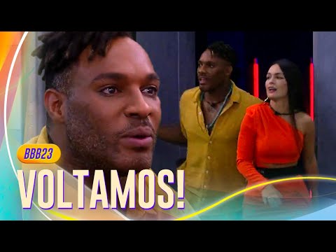 FRED NICÁCIO E LARISSA VOLTAM PRO JOGO E ENTRAM NA CASA! 😱🔥 | BBB 23