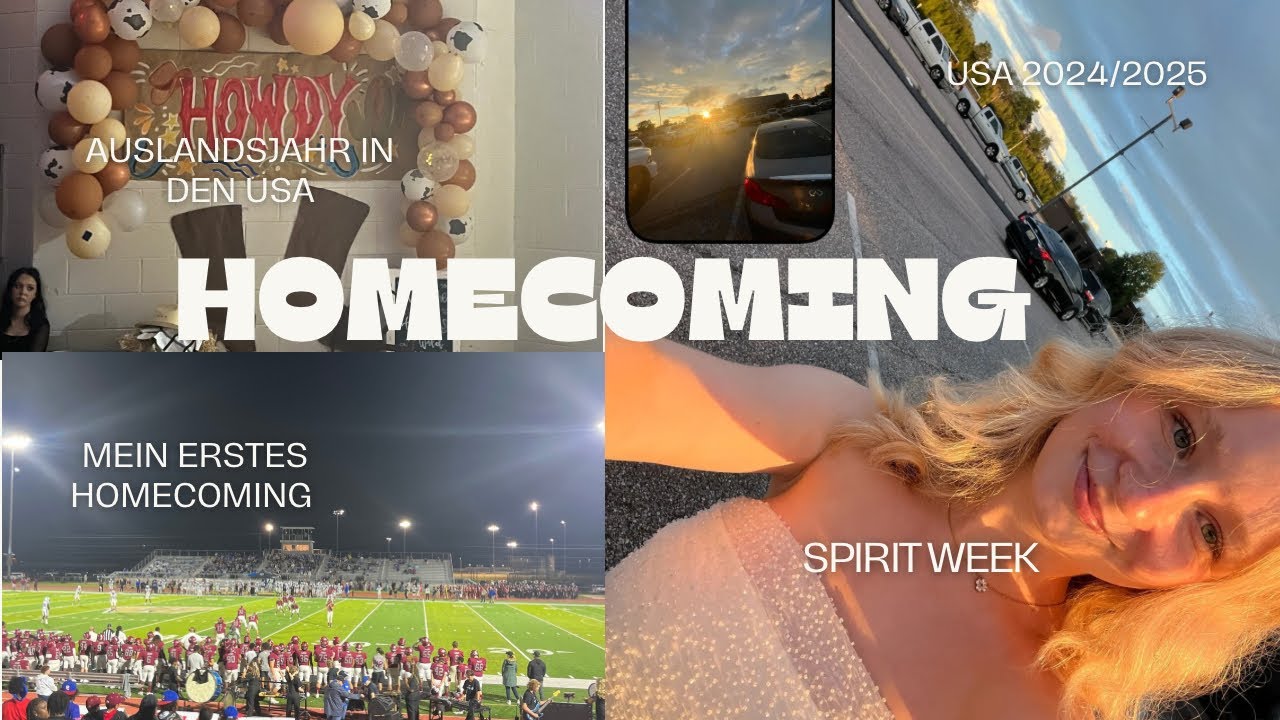 Spirit week und HOMECOMING!!🌟 //Auslandsjahr 2024/25🇺🇸