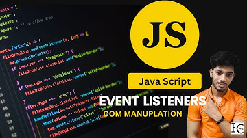 What are Event Listeners in Javascript? - DOM Manipulation Tutorial || Best JavaScript Tutorial