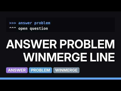 How to use winmerge line filter? (2 Solutions!!)