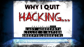 Why I Stopped Hacking For Good | Feat. Lady MCreepsta | Lillie C Nation | CreepyBlondeGirl