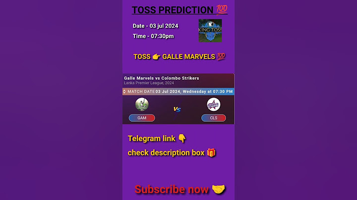 Colombo vs Galle Marvels toss prediction | today toss prediction 😍 | Lanka premier league 2024