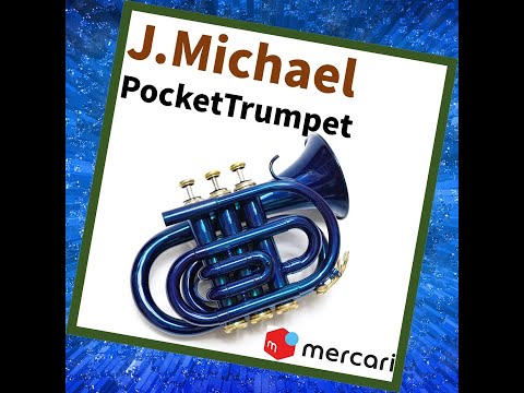 た*ん様 ポケットトランペット J.Michael J.Michael TR-400PSL SV ポケットトランペット Jマイケル