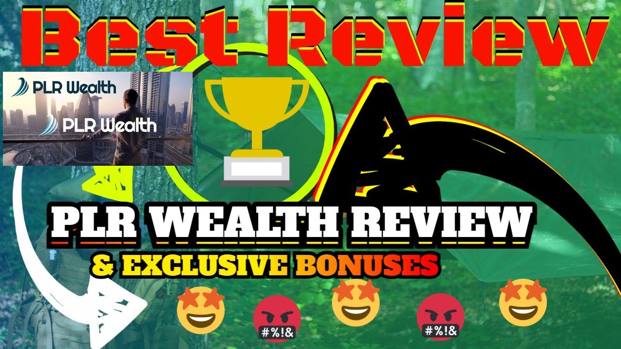 PLR Wealth Review | PLR Wealth Bonuses | How To Make Money From Private ...