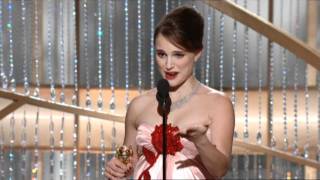 Natalie Portman Wins Best Actress Motion Picture Drama - Golden Globes 2011