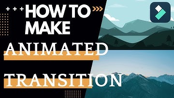 Special Animated Transition Tutorial【SUPER EASY】