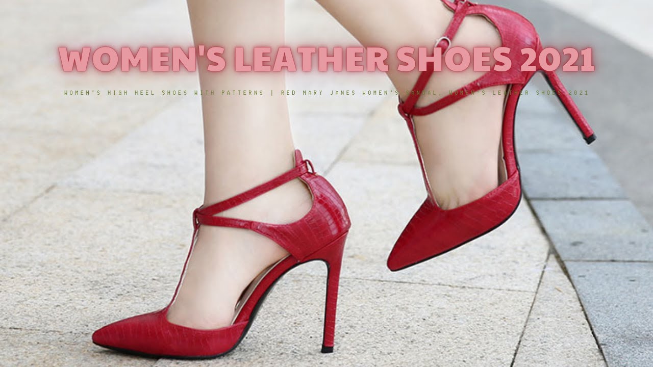 Women's High Heel Shoes with Patterns 