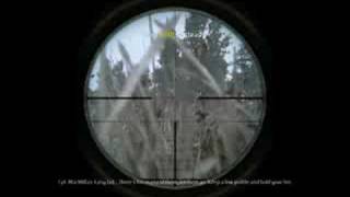 CoD 4 - Modern Warfare - Sniper Mission Pt1 [HQ]