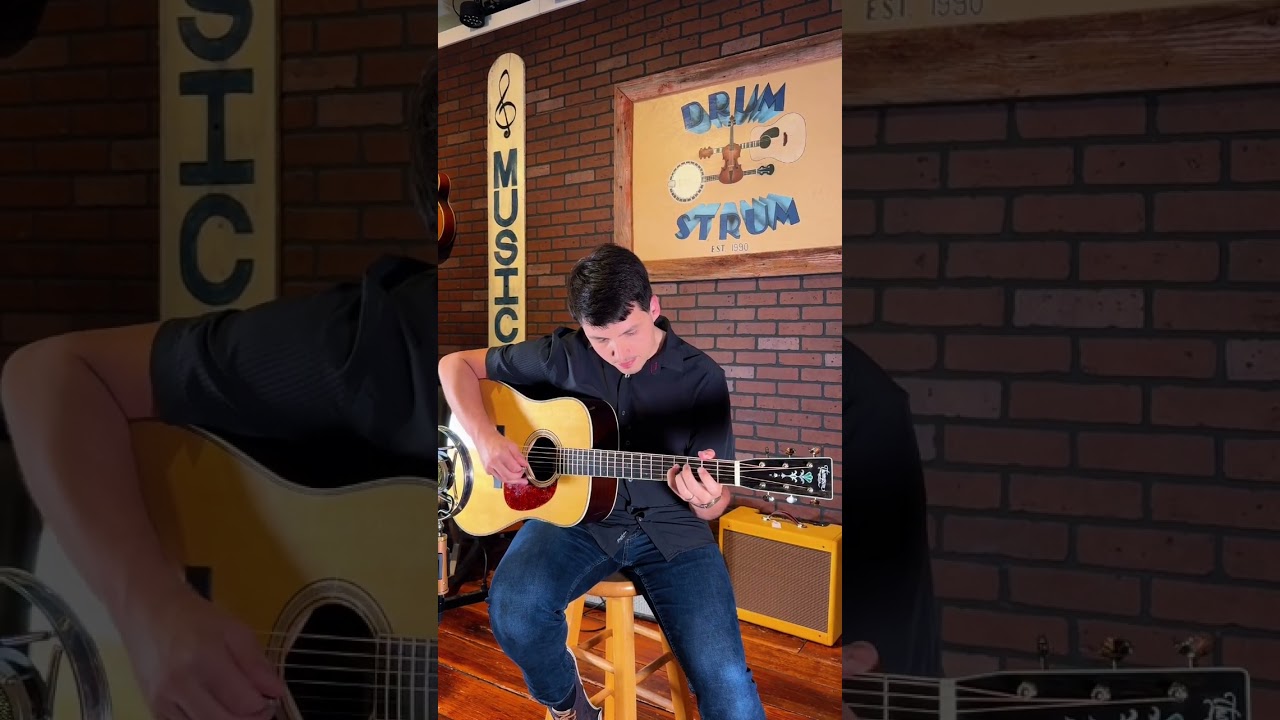 Jack Dunlap | Gold Rush on Preston Thompson D-Mad/Adi Dreadnought | Drum & Strum