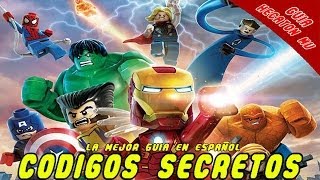 LEGO Marvel Super Heroes CODIGOS SECRETOS La mejor guía en Español