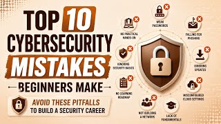 Top Cybersecurity Mistakes Beginners Make | Avoid These Pitfalls to Build a Security Career | Uplatz
