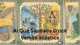 Ai que saudade d'ocê - cover acústico de Marcelo D'Amico