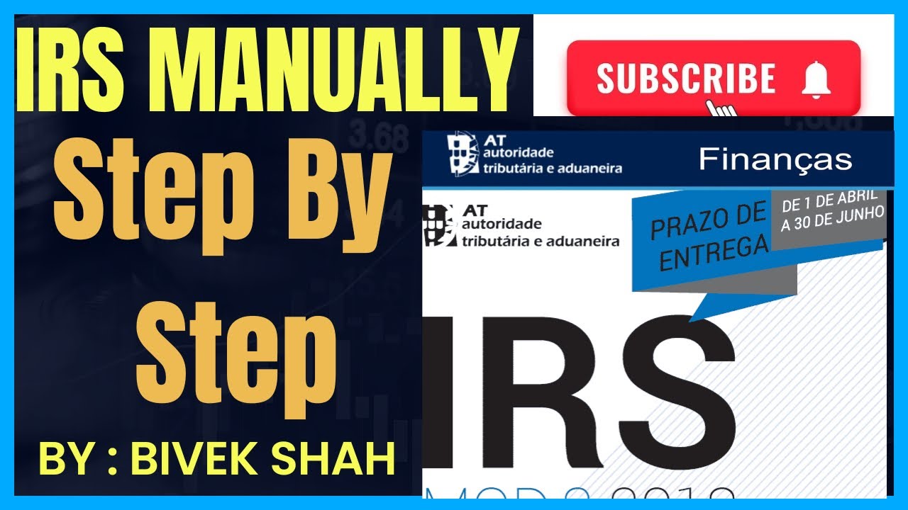 Fill IRS Manually Step by Step in Portugal ! For single or married ...