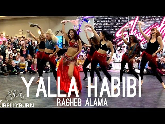 Yalla Habibi Janelle Fusion Dance with @goshowstopper Faculty! MYRTLE BEACH '19  | @JBELLYBURN class=