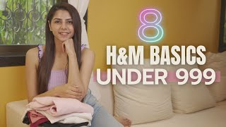 8 Must Have H&M Basics UNDER 999! | Ishita Khanna