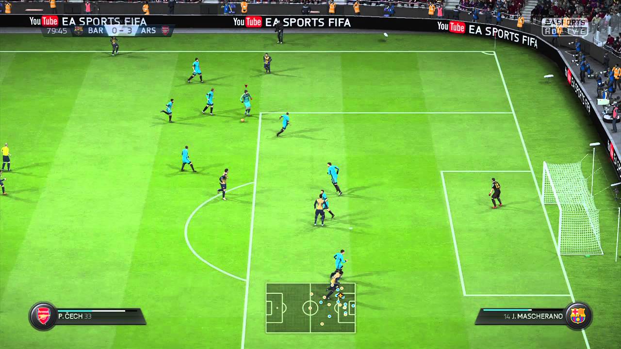 Fifa 16 Petr Čech goal