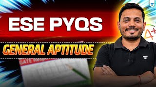 🔥 Crack ESE Aptitude with PYQs &amp; Tricks by Aman Sir!