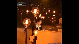 Yoongi is playing piano(yet to come intro) #bts#suga#mcountdown
