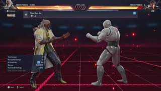 Tekken 8 - Leroy Smith All Moves (Move List/Command List)