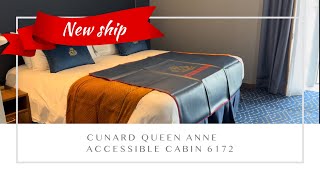 Cunard Queen Anne ~ Accessible cabin 6172