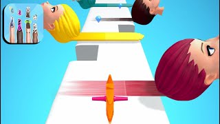 Nail Cut! 💅🌈 All Levels Gameplay Android,ios screenshot 5