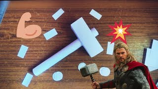 How to make a Thor's Hammer 🔥💥🔨 Profile